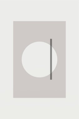 Japandi Tarafsız İskandinav Duvar Sanatı. Minimalist Modern Japon Dijital Sanat Posteri. Moda Dünyası Estetik Duvar Dekorasyonu