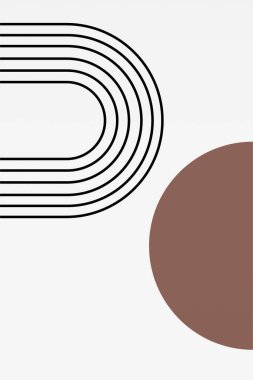 Soyut Poster, Orta Çağ Modern, Renkli Yazdırma, Geometrik Resim Yazdırma, Geometrik Şekiller, Çağdaş Yazdırma, Soyut Duvar Sanatı