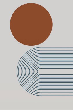 Geometrik Gökkuşağı Kemer Arkaplanı. Orta Çağ Modern Gökkuşağı Arkaplan Çizimi