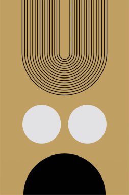 Geometrik Gökkuşağı Kemer Arkaplanı. Orta Çağ Modern Gökkuşağı Arkaplan Çizimi