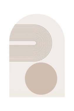 Geometrik Gökkuşağı Kemer Arkaplanı. Orta Çağ Modern Gökkuşağı Arkaplan Çizimi