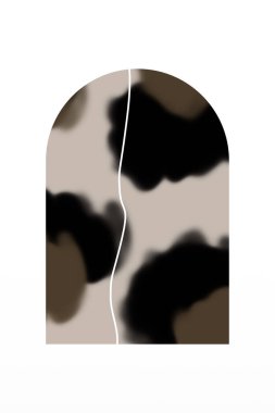 Soyut Arkaplan Resimleri. Soyut Orta Çağ Geçmişi. Boho Duvar Sanat Dekorasyonu Posteri