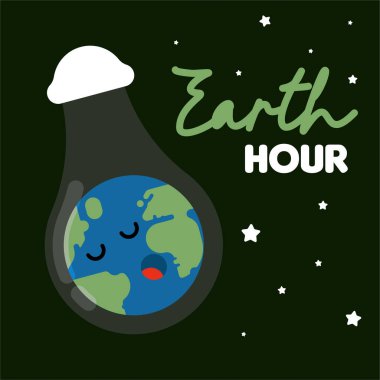 Dünya saati arkaplan çizimi. Dünya saati illüstrasyonun kutlu olsun. Gezegenimizin daha iyi bir geleceği için dünya saatimizi sürdürüyoruz.