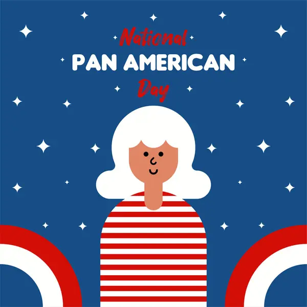 Pan Amerika Günü Çizim Arkaplanı. Birinci Uluslararası Amerikan Ülkeleri Konferansı