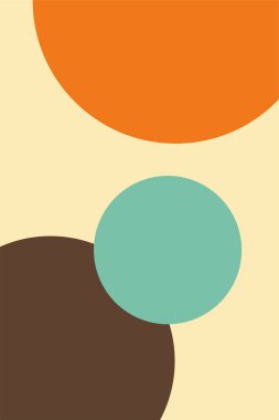 Soyut geometrik şekil arkaplanı. Düz soyut şekil sanat arkaplanı