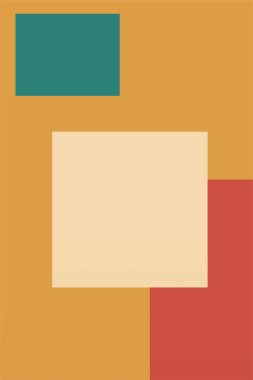 Soyut geometrik şekil arkaplanı. Düz soyut şekil sanat arkaplanı