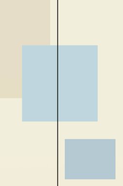 Soyut geometrik şekil arkaplanı. Düz soyut şekil sanat arkaplanı