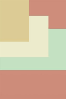 Soyut geometrik şekil arkaplanı. Düz soyut şekil sanat arkaplanı