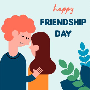 Mutlu arkadaşlık günü illüstrasyon geçmişi. Uluslararası arkadaşlık günü geçmişi