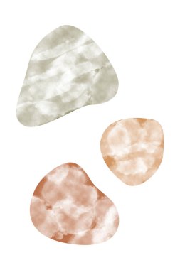 Soyut boho tasarım öğesi. Modern soyut boho tarzında Boho ev dekorasyonu ögeleri