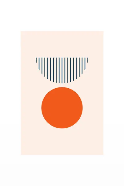 Düz soyut boho geometrik şekil arkaplanı. Soyut şekil bohem sanat arkaplanı