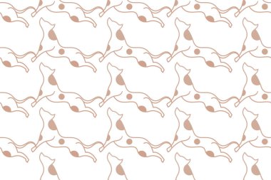 Köpeğin kusursuz bir geçmişi var. Şirin, hayvani, kusursuz bir geçmişi var. Paketleme kağıdı pürüzsüz desen