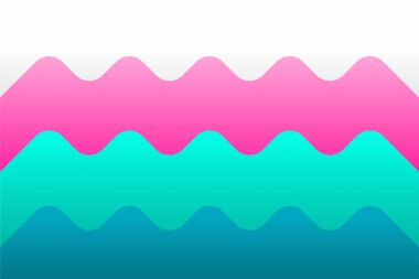 Renkli soyut dalga arkaplanı. Web pankartları, kartvizitler, davetiyeler, sosyal medya afişleri vs. için kullanılabilecek renkli soyut arkaplan.