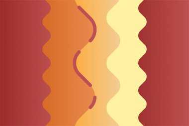 Renkli soyut dalga arkaplanı. Web pankartları, kartvizitler, davetiyeler, sosyal medya afişleri vs. için kullanılabilecek renkli soyut arkaplan.