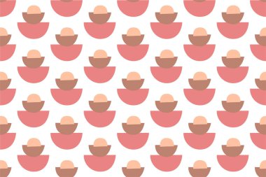 Soyut boho kusursuz desen arkaplanı. Paket kağıdı için soyut ve pürüzsüz desen