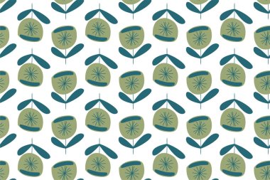 Soyut boho kusursuz desen arkaplanı. Paket kağıdı için soyut ve pürüzsüz desen