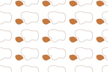 Soyut boho kusursuz desen arkaplanı. Paket kağıdı için soyut ve pürüzsüz desen