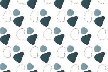 Soyut boho kusursuz desen arkaplanı. Paket kağıdı için soyut ve pürüzsüz desen