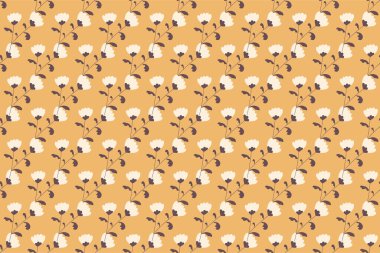 Soyut çiçek desensiz arkaplan. Çiçeksiz desenli arka plan