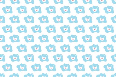 Çocuk odasının kusursuz bir geçmişi var. Renkli çocuk odası simgesi, pürüzsüz desen arka planı