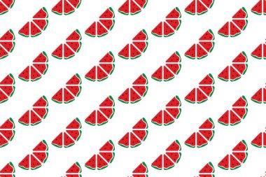 Meyveli karpuz dikişsiz arka plan. Karpuzun soyut, pürüzsüz desen arkaplanı