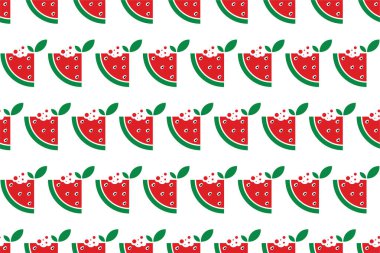 Meyveli karpuz dikişsiz arka plan. Karpuzun soyut, pürüzsüz desen arkaplanı