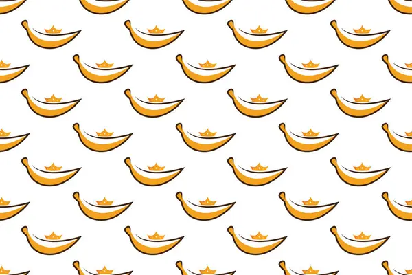 Meyveli muzlu, dikişsiz arkaplan. Muzun soyut, pürüzsüz desen arkaplanı