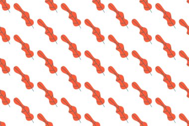 Bitkiler, bitkiler, çiçekler, yapraklar ve daha fazlası ile botanik arkaplan desenli. Botanik ve doğanın kusursuz desenli arka planı