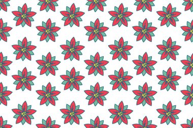 Bitkiler, bitkiler, çiçekler, yapraklar ve daha fazlası ile botanik arkaplan desenli. Botanik ve doğanın kusursuz desenli arka planı