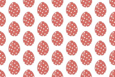 Paskalya yumurtası pürüzsüz arka plan şablonu