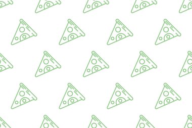 Gıda ikonu, kusursuz desenli arka plan. Gıda desensiz arka plan monolin tarzı