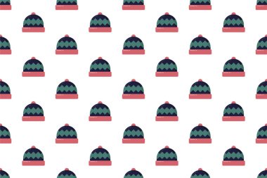 Kış spor ekipmanları sorunsuz bir arka plan