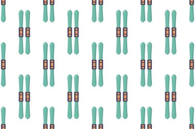 Kış spor ekipmanları sorunsuz bir arka plan