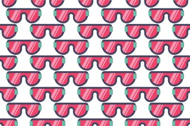 Kış spor ekipmanları sorunsuz bir arka plan