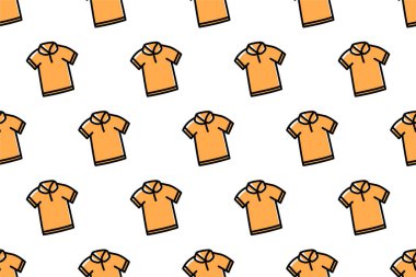 Kusursuz arka plan giysileri. Arka plan için kıyafet resmi olan kusursuz desen