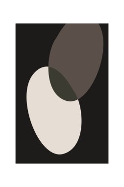 Bej Soyut Şekil Sanatı, Orta-Yüzyıl Modern Yazdırma Sanatı, Dijital İndirme, Minimalist Poster, Boho Ev Dekorasyonu