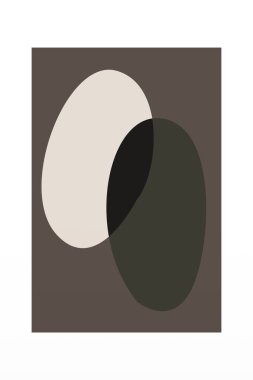 Bej Soyut Şekil Sanatı, Orta-Yüzyıl Modern Yazdırma Sanatı, Dijital İndirme, Minimalist Poster, Boho Ev Dekorasyonu