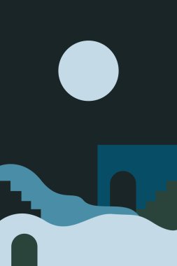 Bohem soyut arkaplan. Orta Doğu sanat dekorasyonu geçmişi