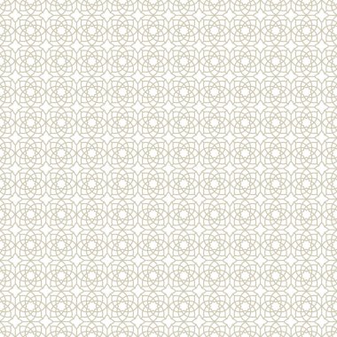 Arap Süslemeleri Arkaplanı. Kusursuz Desen Süsleme Arkaplanı