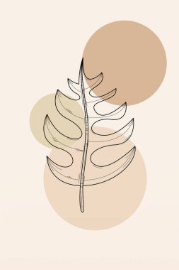 Soyut botanik duvar dekorasyonu. Boho çiçek duvarı dekoru basılabilir poster. Çiçek duvarı ev dekorasyonu posteri