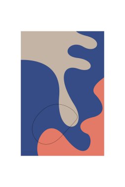 Orta-yüzyıl Modern Minimalist Basılabilir Duvar Sanatı. Renkli Ortaçağ Sanat YazıcıComment