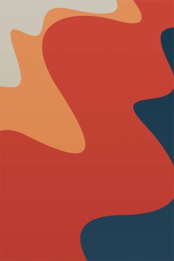 Orta-yüzyıl Modern Minimalist Basılabilir Duvar Sanatı. Renkli Ortaçağ Sanat YazıcıComment