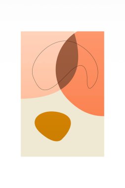 Orta-yüzyıl Modern Minimalist Basılabilir Duvar Sanatı. Renkli Ortaçağ Sanat YazıcıComment