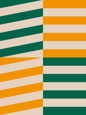 Soyut geometrik Bauhaus duvar sanatı. Bauhaus geometrik duvar dekoru yazdırılabilir