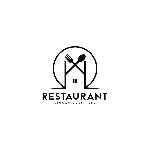 Logo restoran vektör tasarımı gıda