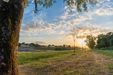 Florence, İtalya - 01 Haziran 2024: Amo Nehri Suntet.
