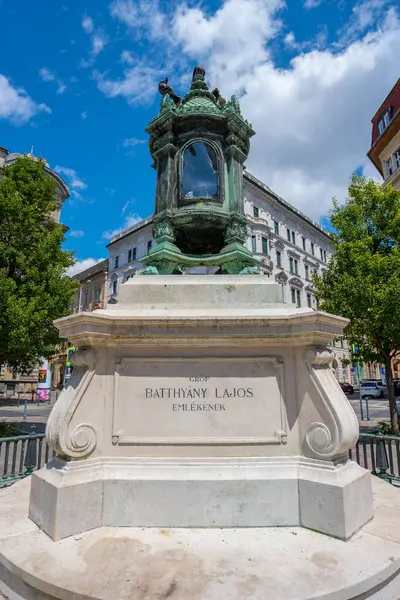 stock image Budapest, Hungary: June 16, 2024: Lajos Batthyanyi Eternal Flame