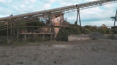 Göletli Çakıl Çukuru - Havadan Görünüm - Ticari Çakıl ve Kum Ocağı - Çakıl Sanayi