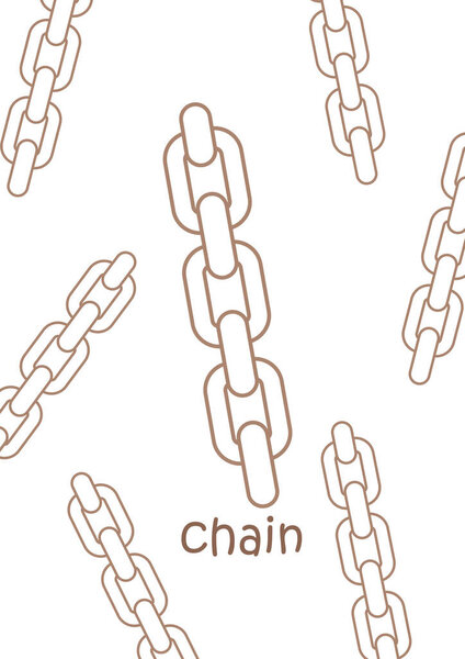 Alphabet C For Chain Vocabulary School Lesson Cartoon Coloring Pages Activity for Kids and Adult