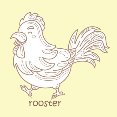 Horoz Sözcük Hazinesi Okulu Dersinin R Alfabesi Dijital Mühür Özeti